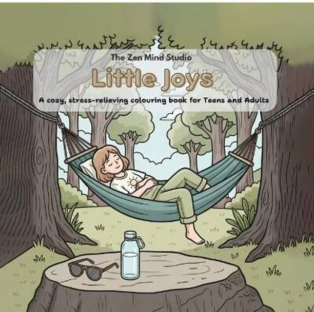Little Joys  - A cozy, stress-relieving colouring book for Teens and Adults