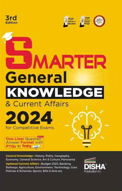 Smarter General Knowledge & Current Affairs 2024 for Competitive Exams One Liner Question Answer Format Upsc, State Psc, Ssc, Bank, Railways Rrb, Cds, Nda, Cuet Pyqs Ka Nichod