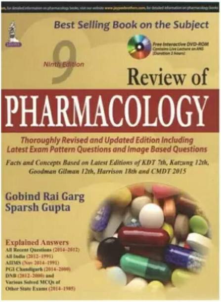 Review Of Pharmacology Fourteenth Edition (English, Paperback, Sparsh Gupta, Gobind Rai Garg)