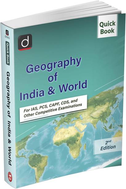 DRISTI IAS Quick Book Geography of India & World, 2nd Edition, For IAS, PCS, CAPF, CDS & Other Competitive Exams
