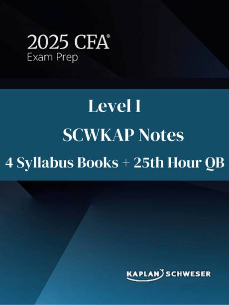 2025 Cfa Level 1 Books Complete Study Package | 6 Books | Question Banks  - 2025 CFA Books Applicable for 2025 Exams