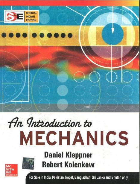 An Introduction To Mechanics By David Kleppner, Robert Kolenkow