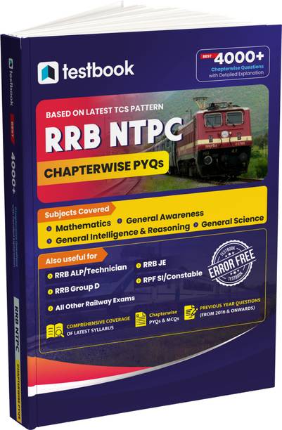Rrb Ntpc 4000+ MCQS  - Useful for RRB ALP/Technician, NTPC, Group D, JE, and other railway exams.