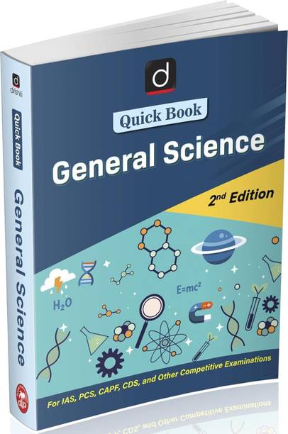 DRISHTI IAS Quick Book General Science 2nd Edition, English Medium, Complete Guide for IAS, PCS, CAPF, CDS & Competitive Exams