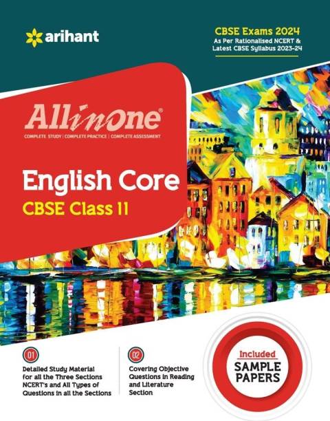 All in One Class 11th English Core for Cbse Exam 2024 Eleventh Edition