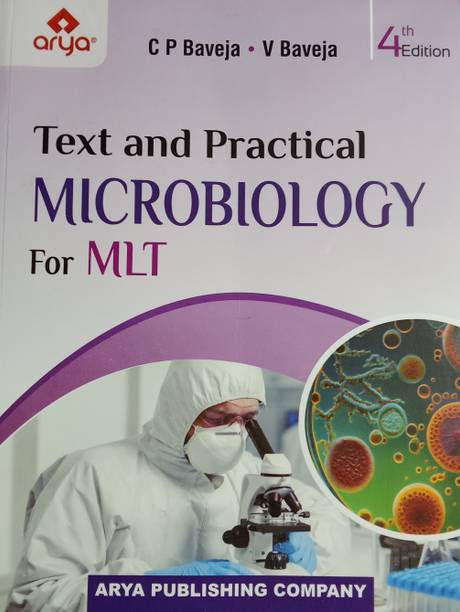 Textbook and practical microbiology for MLT