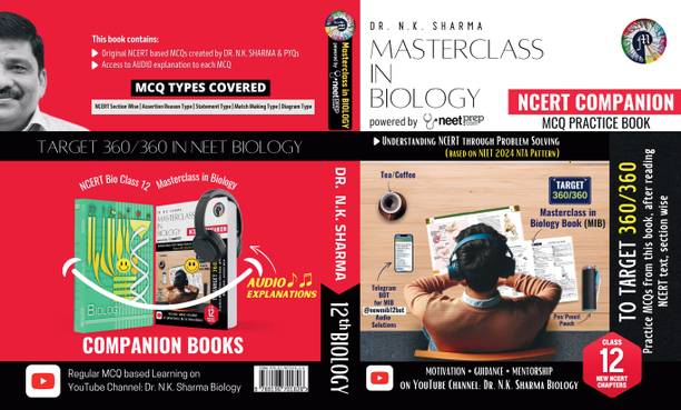 NEET Masterclass in Biology NCERT Companion 12th Class by NEETprep