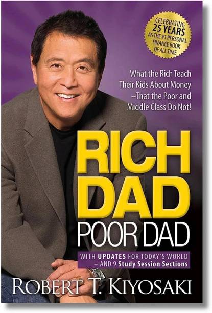 Rich dad poor dad - Rich Dad Poor Dad | The Secret of Financial Freedom & Smart Money Habits | Robert T. Kiyosaki (English, Paperback) with 10 Disc