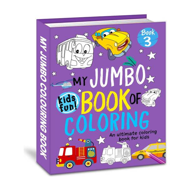 My Jumbo Book of Coloring 64pp - 3 (Edition01)