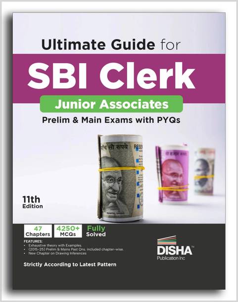 21 Year-Wise Sbi Clerk Prelim & Mains Previous Year Solved Papers (2025 - 2009) 6th Edition