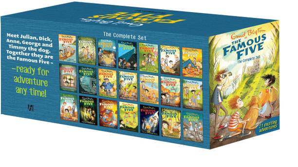 Famous Five 21 copy box set INDIA