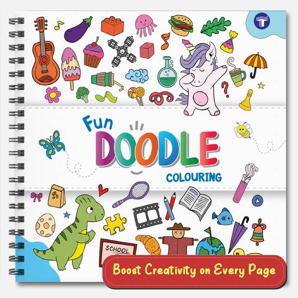 Fun Doodle Colouring Book