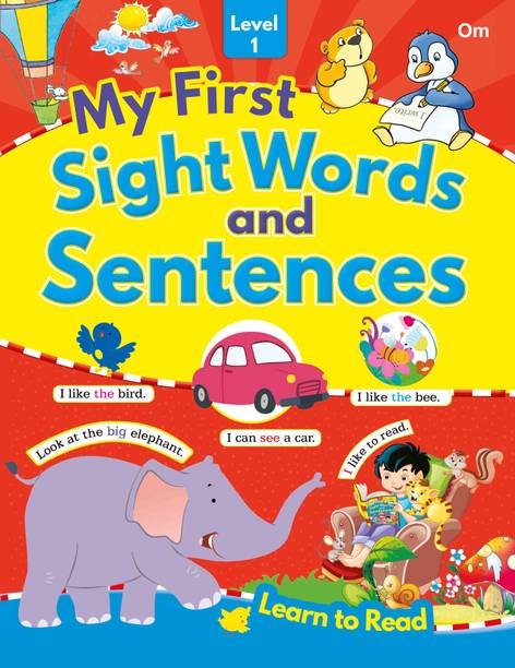 My First Sight Words and Sentences Level 1