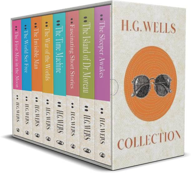 HG Wells Classic Collection 8 Books Set