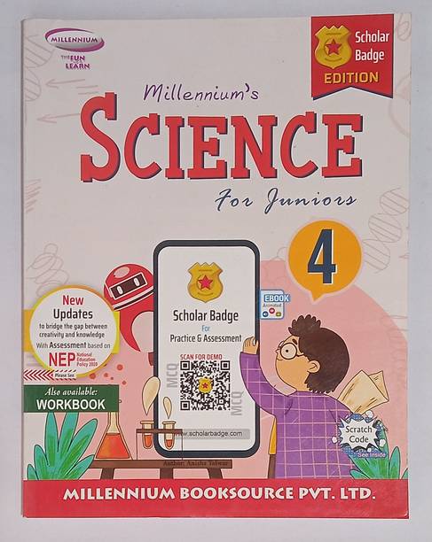 Millenniums science for juniors class 4 for CBSE students