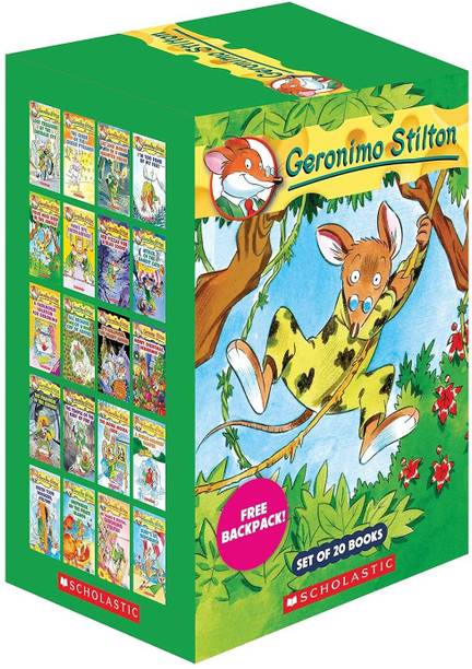 Geronimo Stilton, Set of 20 Books, Geronimo Stilton, Paperback, English