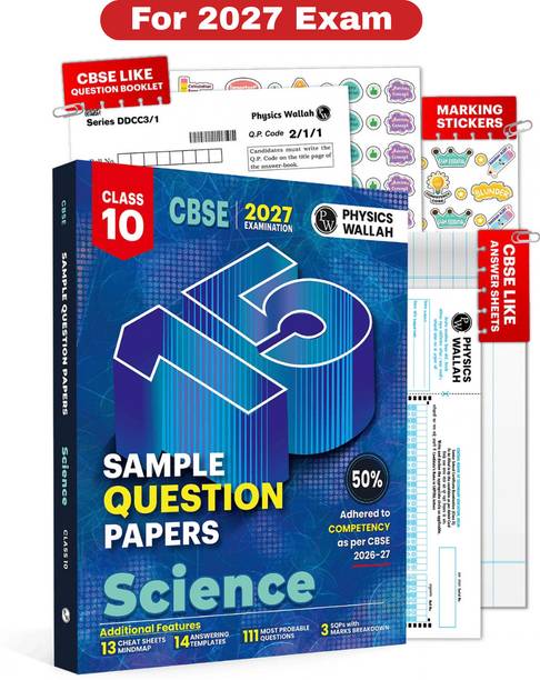 PW CBSE 15 Sample Question Papers Class 10 Science For 2027 Board Exam (New Pattern)