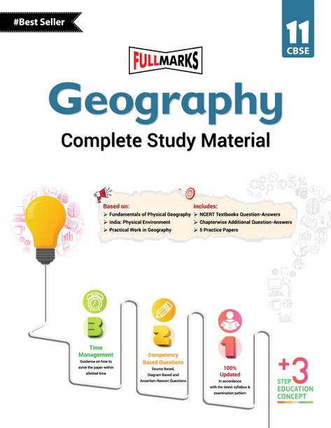 Full Marks Geography Class 11_(Complete Study Material) | Question Bank | Reference Books | Chapterwise Solutions | NCERT Textual Questions | Study Material | Practice Material