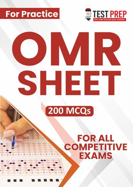 OMR Sheet for Practice | 200 MCQs | OMR Answer Sheet Book for NEET, UPSC, JEE, Navodaya, PSC, UP SI