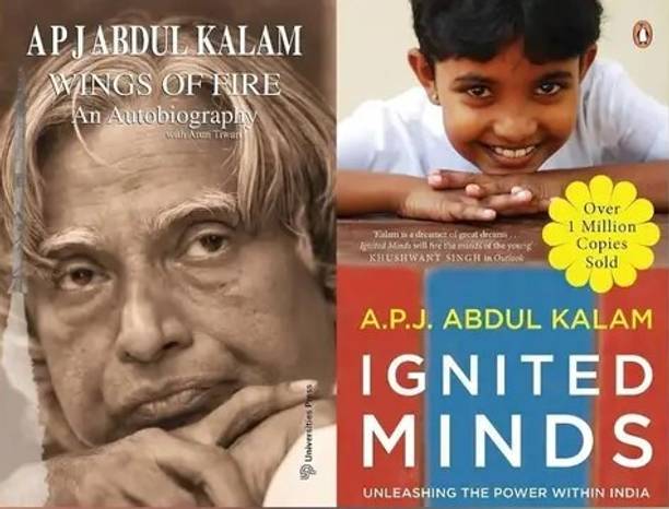 Wings of Fire : An Autobiography And Ignited Minds (Set of 2 Books)
