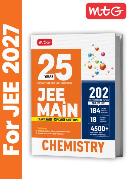 MTG 25 Years (2026-2002) JEE MAIN PYQ Book