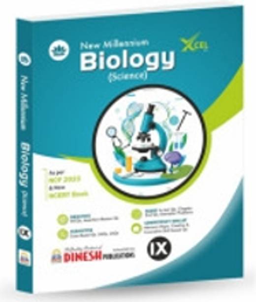 DINESH New Millennium Biology Book for Class 9 (2025-26 Session) - Complete CBSE Syllabus with NCERT Solutions and Exemplar Problems