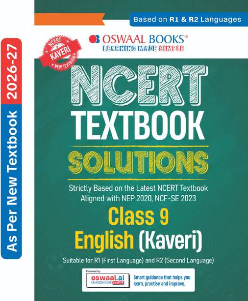 CBSE NCERT Textbook Solutions English- Kaveri, Class 9 (Latest NCERT) Suitable for R1 (First) & R2(Secondary) Language| Revision Notes, Mind Maps, Solved Intext & Exercise Questions | Oswaal AI
