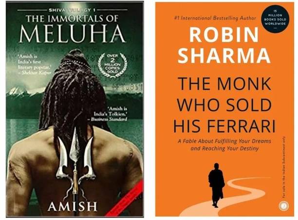 The Immortals Of Meluha and The monk who sold his Ferrari (2 Book Combo)