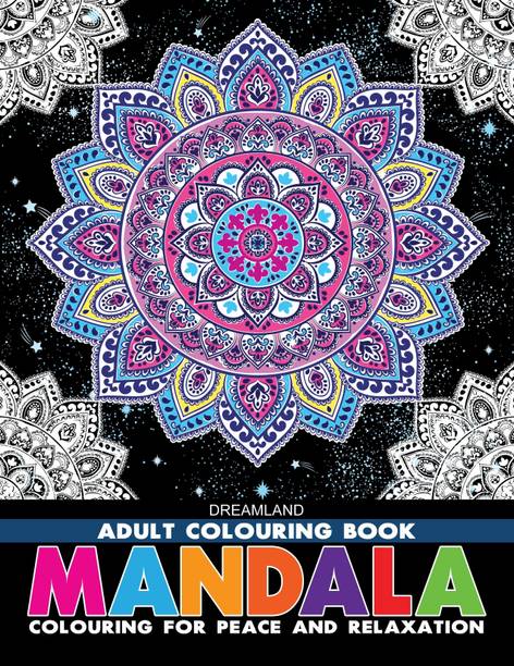 Mandala- Colouring Book for Adults  - Book for Stress Relief and Focus | Intricate Geometric Patterns for Relaxation, Mindfulness, and Creative Expression