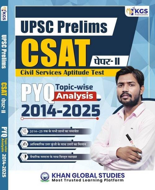 UPSC Prelims CSAT Paper-II: Topic-wise PYQ Analysis (2014–2025)  - UPSC Prelims CSAT Paper-II: Topic-wise PYQ Analysis (2014–2025) | Hindi Medium