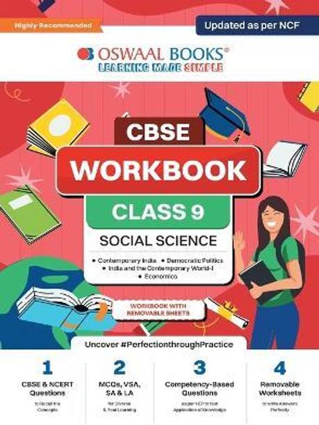 Oswaal NCERT & CBSE Pullout Worksheets Class 9 Social Science For 2024 Exam