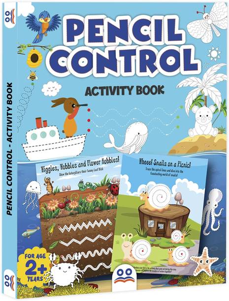 Pencil Control Book  - Pencil Control Activity Book for Kids | Best Selling Tracing Book for Kids in India | Early Learning Tracing Lines & Pattern Writing Activities | Premium Quality Return Gift | Ages: 2 - 5 Years | Two Brothers Publications