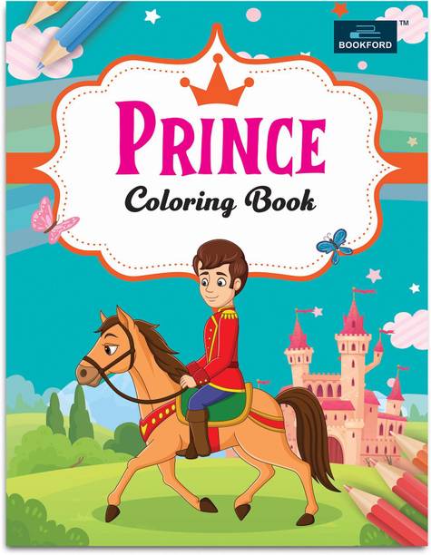 Prince Coloring Book For Kids