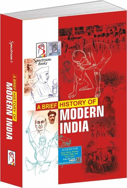 A Brief History of Modern India  - Civil Services Exam - 2025 ( Revised and Enlarged Edition )|