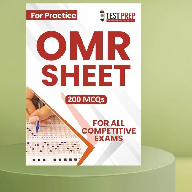 Test Prep OMR Practice Sheets – 72 Sheets Book – 200 Questions Each – Ideal for Exam Preparation
