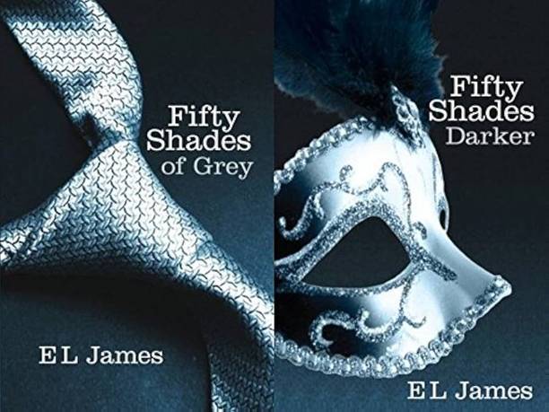 Set of 2 (Fifty Shades of Grey+Fifty Shade Darker) Books
