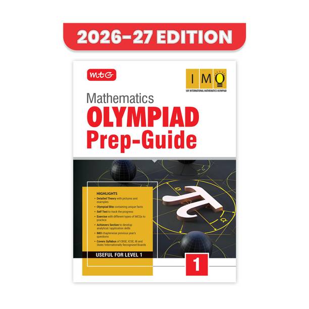 MTG Mathematics (IMO) Olympiad Prep Guide Class 1 | Detailed Theory, Exercise with Self Test For Practice | SOF Olympiad Books For Exam 2026-27 (Useful For Level-1)