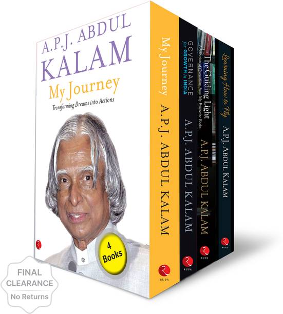 COLLECTIONS (MY JOURNEY, THE GUIDING LIGHT, LEARNING HOW TO FLY, GOVERNANCE FOR GROWTH IN INDIA)