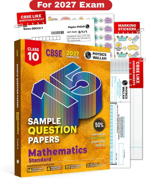 PW CBSE 15 Sample Question Papers Class 10 Maths