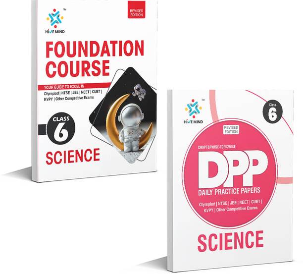 Hive Mind Class 6 Foundation Course For Science,Science DPP (2-Book Combo)