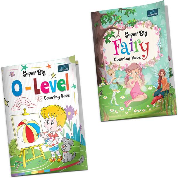 Super Big O Level and fairy Coloring Book