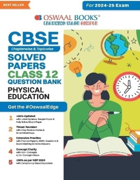 CBSE Question Bank Chapterwise and Topicwise SOLVED PAPERS_Class 12_Physical Education_For Exam 2024-25