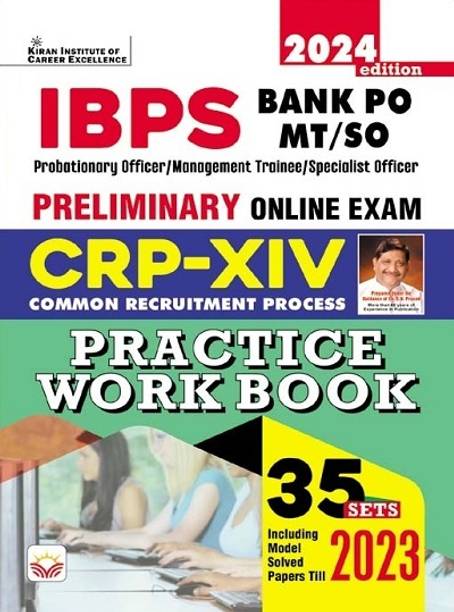 IBPS Bank PO Preliminary Exam CRP XIV Practice Work Book 35 Sets (English Medium) (5046)