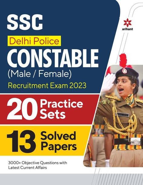 (Old Editon) Arihant SSC Delhi Police Constable 20 Practice sets and 13 Solved Paper 2023