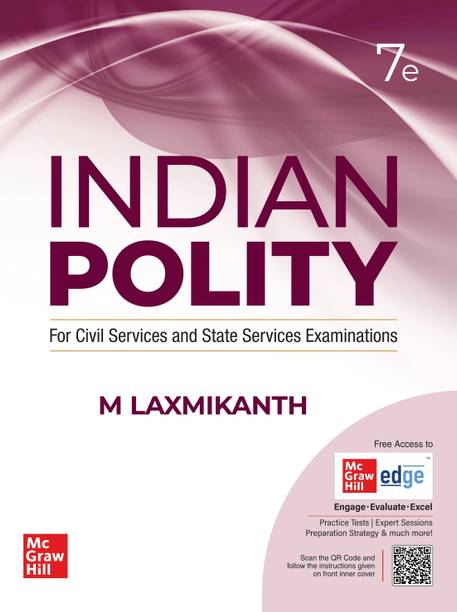 (Old Edition) IP, 7e  - Indian polity with 1 Disc