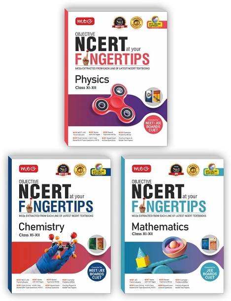 MTG Objective NCERT at your FINGERTIPS - Physics, Chemistry, Mathematics | NCERT Exam Archive Questions | JEE Main & Advanced Preparation Books (Based on NCERT Pattern - Latest & Revised Edition 2023-2024)