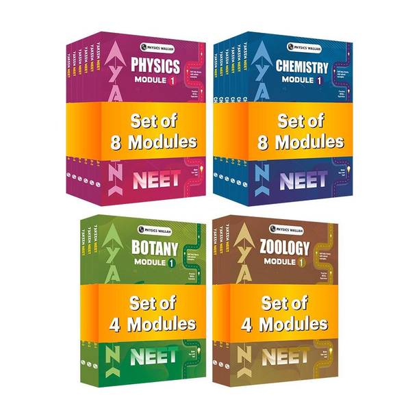 PW Yakeen For NEET Droppers Physics, Chemistry, Botany and Zoology Modules with Solutions Combo Set of 24 Books (2026 Edition)