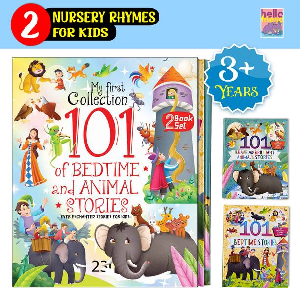 2 in 1 My First Early Learning Bed Time Stories Box Set Books for Kids and Toddlers Reading with Colorful Interesting Pictures Story - Ages 2+ Years (Combo 2 Books)