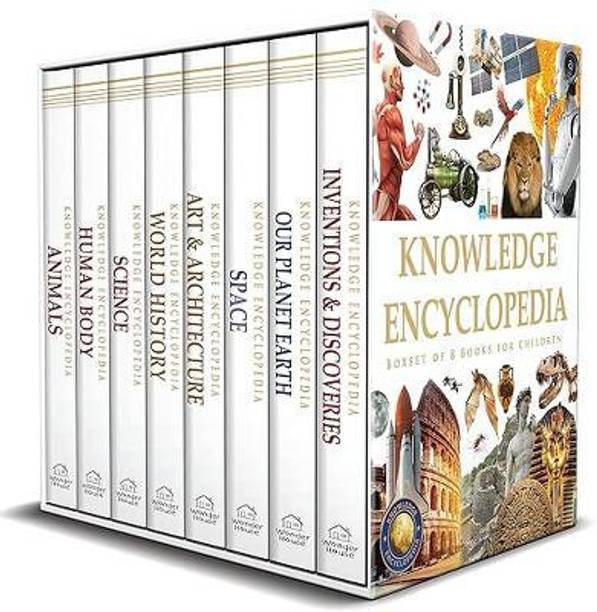 Knowledge Encyclopaedia Boxed Set 8 Paperback Books For Kids Age Group 10+
