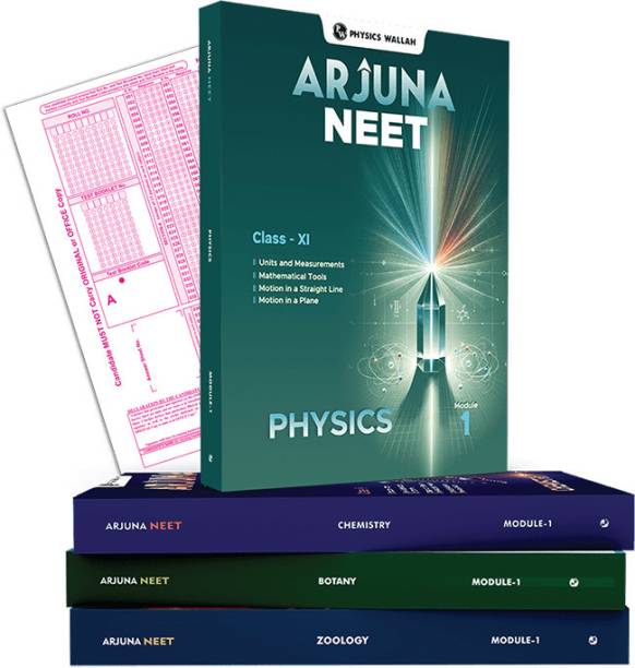 PW Arjuna for NEET Class 11th Physics, Chemistry, Botany and Zoology Modules with Solutions & 15 OMR Sheet (2024 Edition) Combo Set of 15 Books